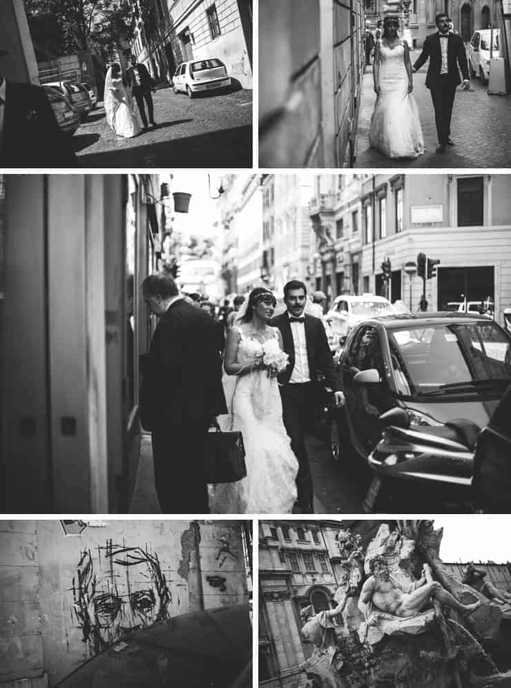 İtalya Roma Düğün Çekimi