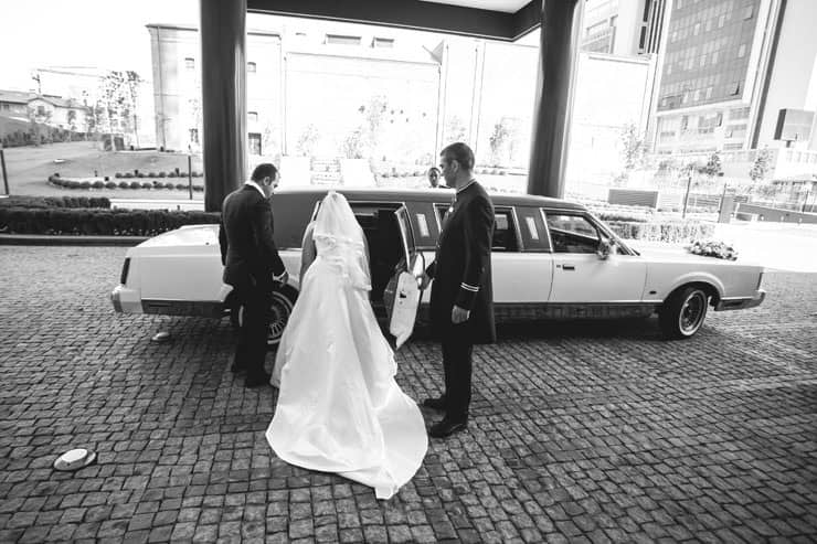 Düğün Fotoğrafı gelin arabası