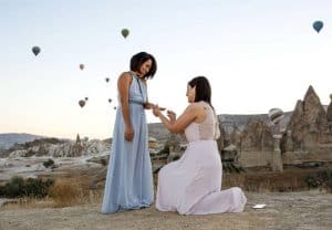 Turkey Cappadocia Gay Couple Photos Same Sex Proposal